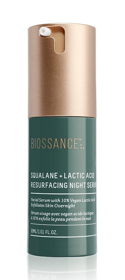 Squalane + 10% Lactic Acid Resurfacing Night Serum