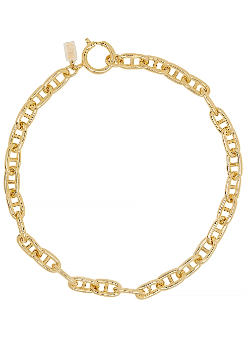 Bella Gold Plated Chain Necklace